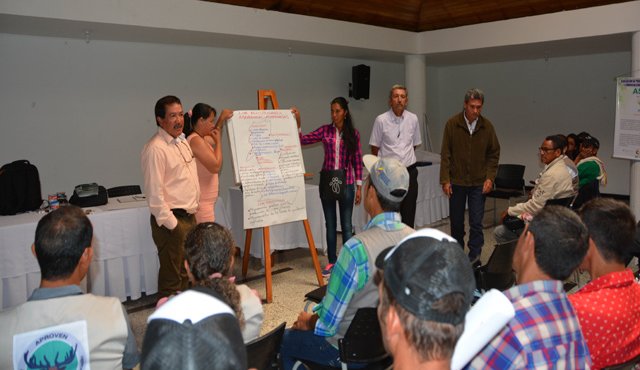 Las asociaciones de productores de Norte de Santander mostraron los avances de los proyectos. Roberto Ospino