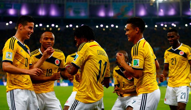 Selección Colombia. Internet