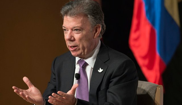Juan Manuel Santos. AFP