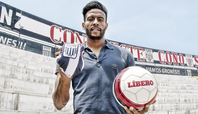 Lionard Pajoy debutará el domingo con el Alianza Lima de Perú. Libero.pe