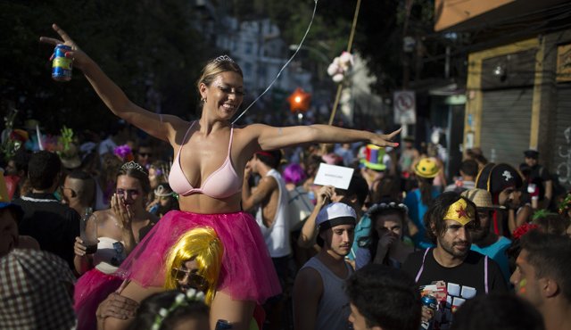 Arrancó el carnaval de Río de Janeiro. AP