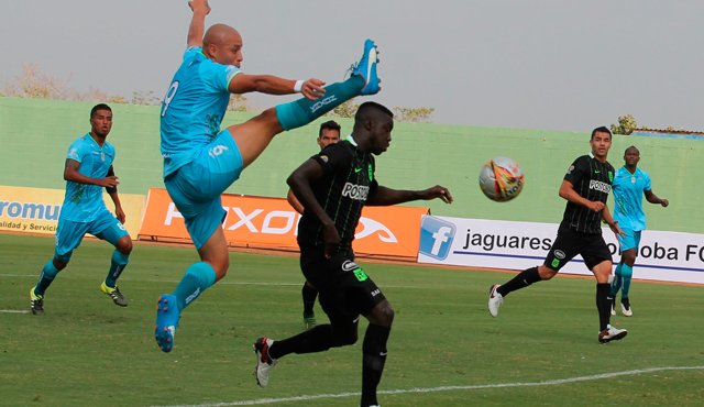 Los verdolagas derrotaron a Juagares con goles de Macnelly Torres, Jhonatan Copete y Orlando Berrío. Colprensa