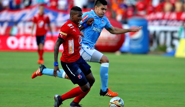Junior derrotó 1-0 al Independiente Medellín. Colprensa