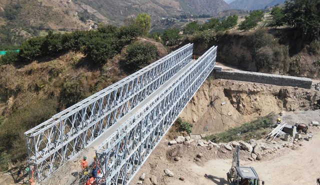 El fin de semana fue habilitado el paso vehicular entre Pamplona-Chitagá y Presidente, a la altura del sector conocido como La Perla. Roberto Ospino