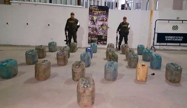 El combustible no contaba con ninguna medida de seguridad. Policía Nacional
