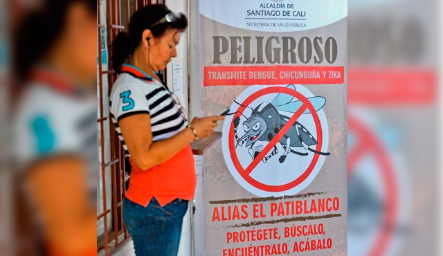 En Colombia se han registrado hasta ahora unos 25.000 mil casos de zika, según el Gobierno. AFP