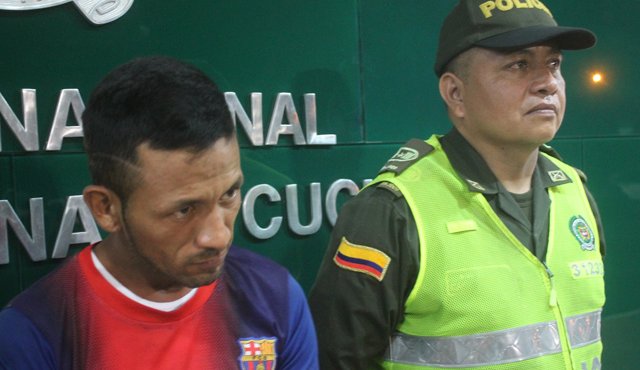 Simón Alberto Omaña Sánchez, de 31 años, es oriundo de Tibú. Policía Nacional