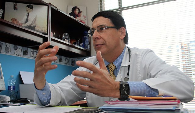 Nicolás Ramos, presidente de la Sociedad Colombiana de Pediatría. Colprensa