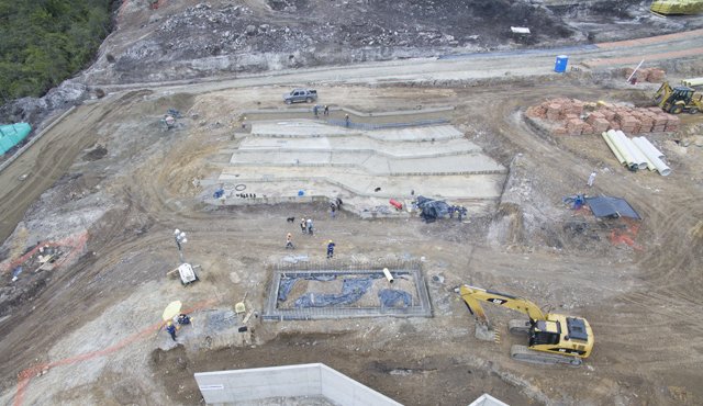 El proyecto de reconstrucción avanza de acuerdo con lo que estipula estrictamente el Esquema de Ordenamiento Territorial local. Archivo