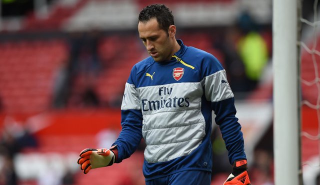 David Ospina, portero suplente del Arsenal. Archivo