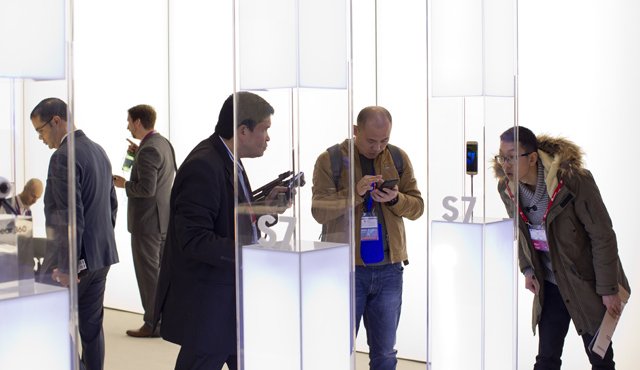Feria inalámbrica Mobile World Congress, en Barcelona, España. AP