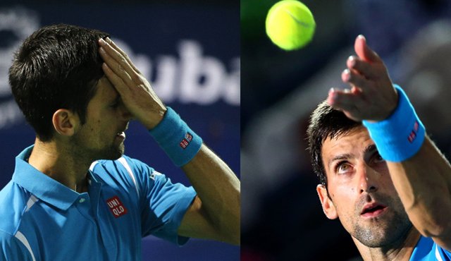 Novak Djokovic. AFP