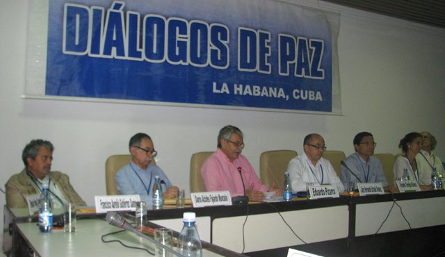 Generales en La Habana aclararon que no están molestos con la metodología que se cumple del proceso de paz. Colprensa