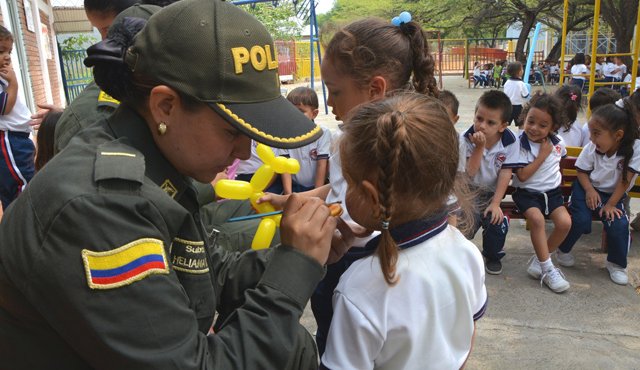 La jornada se realizó en el marco del plan ‘Un Compromiso de Corazón’. Policía Nacional