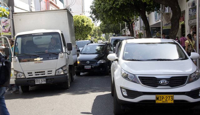 Los vehículos con placas de Cúcuta también están incluidos en la medida. Archivo