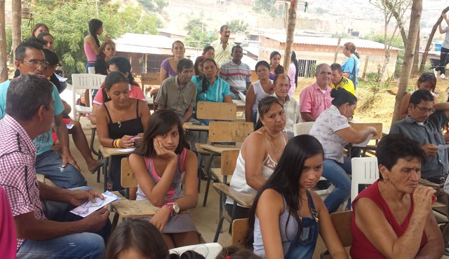 Los vecinos de nueva ilusión recibirán las clases de música en una ‘La escuelita’ rancho adaptado para la comunidad para sus actividades educativas y comunales. Cortesía