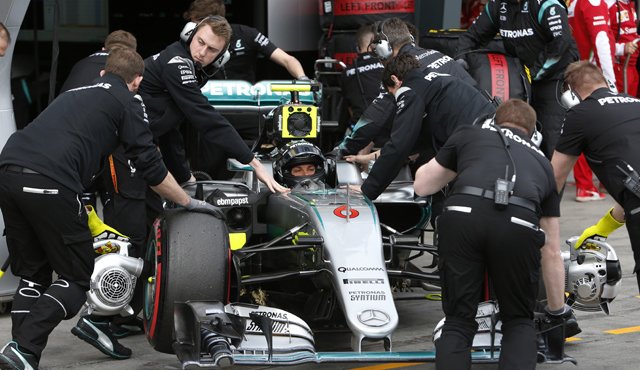 Nico Rosberg, piloto de la escudería Mercedes. Archivo