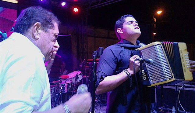 El ocañero Jorge Alonso Vergel Vargas participa en la edición 2016 del Festival de la Leyenda Vallenata. Cortesía