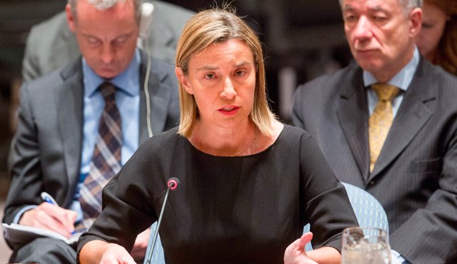 Federica Mogherini, jefa de la diplomacia europea. Archivo