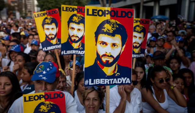 Uno de los dirigentes opositores considerados presos políticos es Leopoldo López. Archivo
