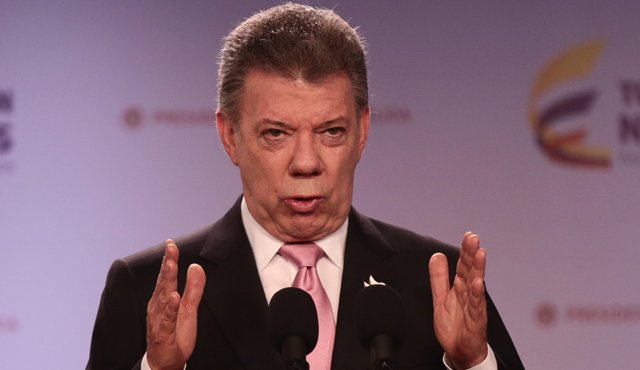 Juan Manuel Santos, presidente de Colombia. Archivo