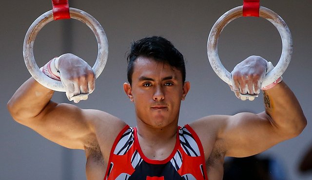 Jossimar Calvo, gimnasta cucuteño. Archivo