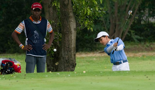 La primera parada oriental de golf que se cumplió en el club Tennis se vio enmarcada con la buena participación de los niños. Juan Pablo Bayona