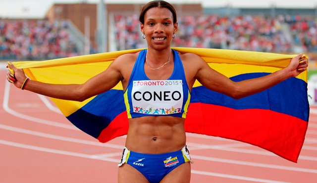 Coneo ha sido medalla de oro en sus competencias a lo largo del actual ciclo olímpico, en Juegos Bolivarianos, Suramericanos, Centroamericanos y del Caribe y Panamericanos. Colprensa