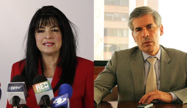 Mónica Cifuentes Osorio y Yesid Reyes Alvarado. Colprensa