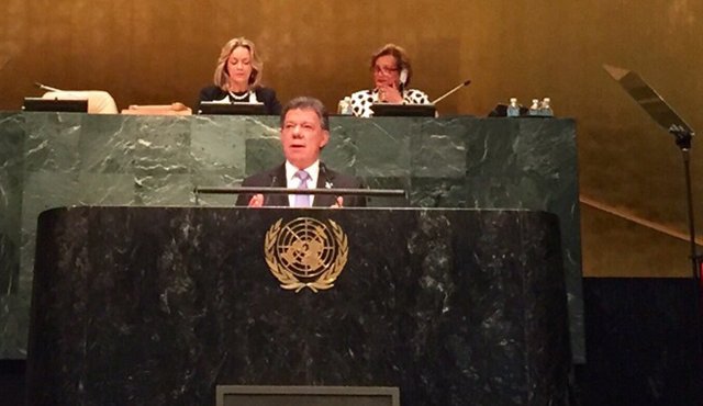 Juan Manuel Santos pidió respeto a los Derechos Humanos. Archivo