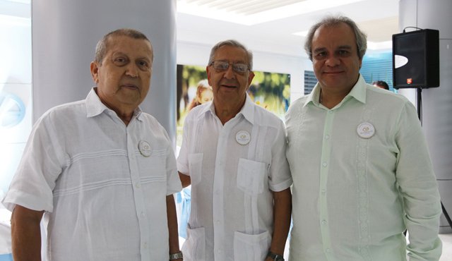 Alcibiades Barbosa, José Manuel Pinzón y Ramón Alberto Sánchez. Obando