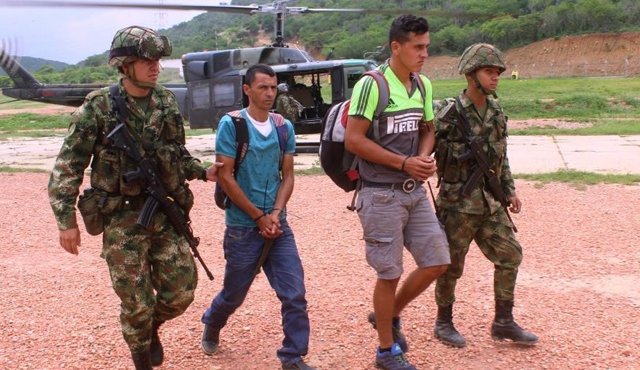 Los detenidos fueron trasladados a Cúcuta y dejados a disposición de las autoridades. Suministrada