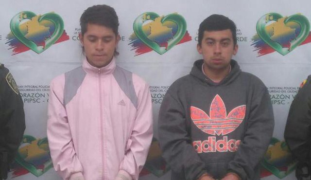 Estos dos hombres eran conocidos en Pamplona como 'Los Temis'. Suministrada