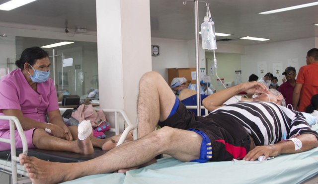 La mayor asistencia de pacientes a la red pública del municipio durante el primer trimestre del año se produjo por la enfermedad de hipertensión. Alfredo Estévez