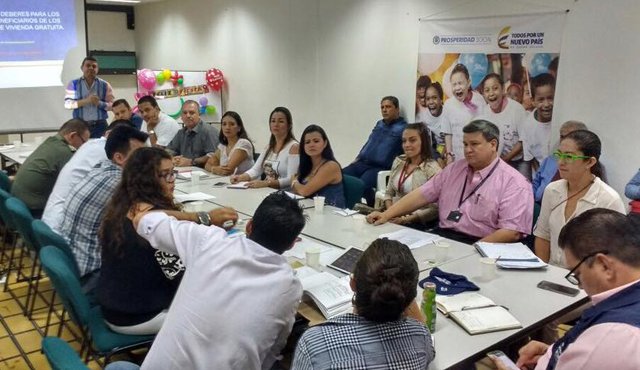 En la mesa técnica se abordaron estrategias y planes para reforzar la seguridad y la convivencia en los proyectos de vivienda gratuita. Cortesía