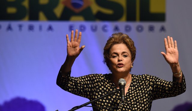 Rousseff evocó su lucha durante la dictadura militar de 1964-1985, cuando fue encarcelada. AFP