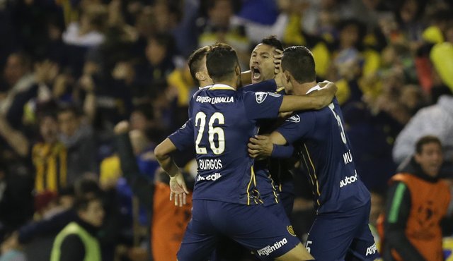 Walter Montoya, marcó el gol para el triunfo de Central, AP