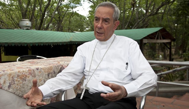 El arzobispo Luis Madrid Merlano pidió a los grupos alzados en armas que den verdaderas muestras de paz y liberen a todos los secuestrados. Archivo