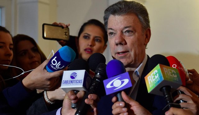 “Prácticamente queda resuelto el punto seis, el punto que tiene que ver con la implementación y la refrendación de los acuerdos”, dijo el mandatario. Colprensa