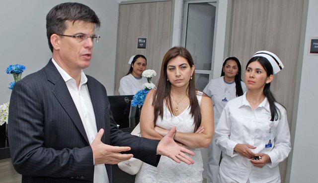 El presidente de sura colombia, Juan David Escobar, informó que en los dos últimos años en Cúcuta se registró un crecimiento del 20% en la solicitud de pólizas de salud. Mario Caicedo