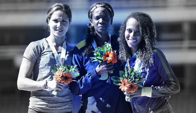 García le entregó a Colombia la primera medalla de oro en el Campeonato Iberoamericano de Atletismo. Colprensa