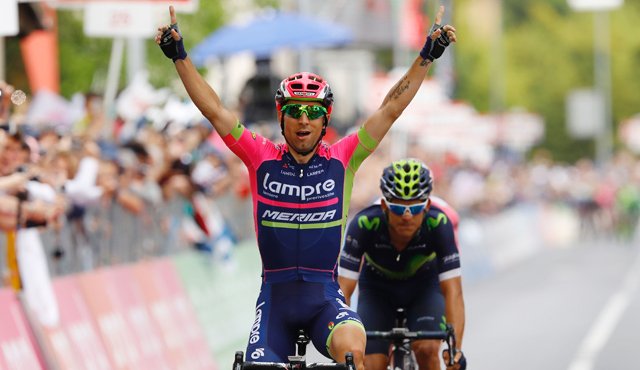Diego Ulissi, ciclista italiano. AFP