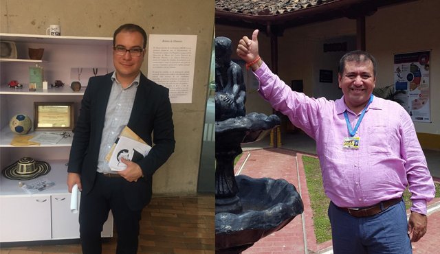 Carlos Arturo Charria Hernández y Francisco Javier Morales Caballero. Cortesía