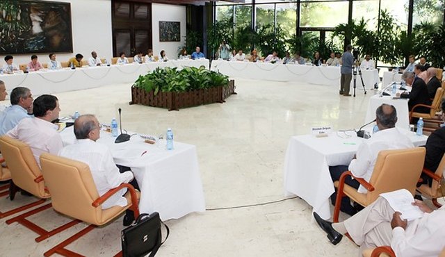 Proceso de paz en La Habana, Cuba. Colprensa