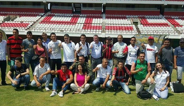 Los voceros de las barras del Cúcuta elogiaron el programa. Cortesía