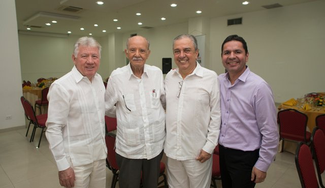 Jorge Maldonado,Pablo Emilio Ramírez, Patrocinio Ararat y Alexander Trujillo. Juan Pablo Bayona