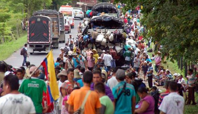 La movilización campesina se inicia este lunes. Archivo