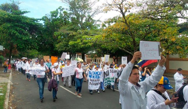 Marcha en San Cristóbal. Eilyn Cardozo