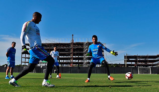 ste martes Colombia entrenará a las 5:00 pm en el campo asignado por la organización del torneo (Avaya Training Field). Federación Colombiana de Fútbol
