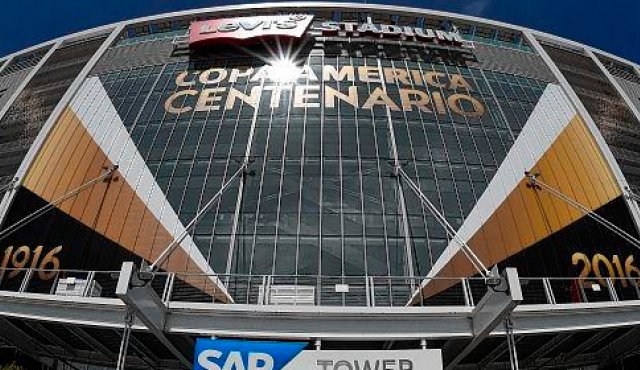 Este es el Levi's Stadium, que este viernes acogerá la inaguración de la Copa América Centenario y juego entre Colombia y Estados Unidos. AFP